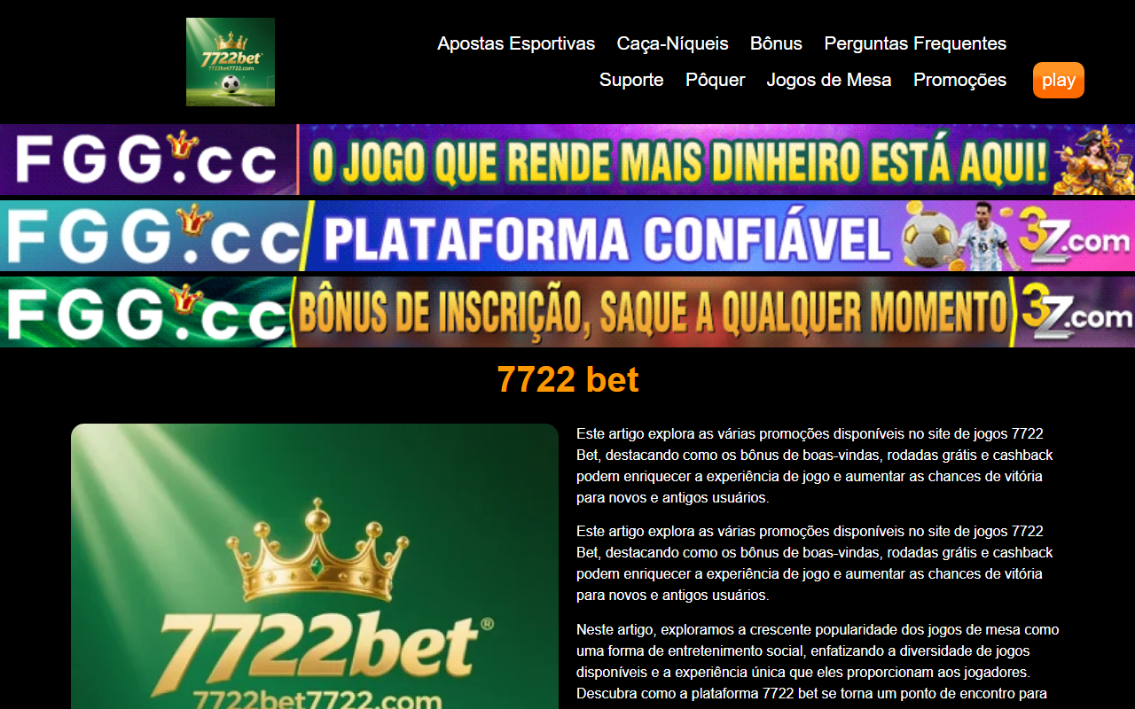 7722bet7722.com screenshot