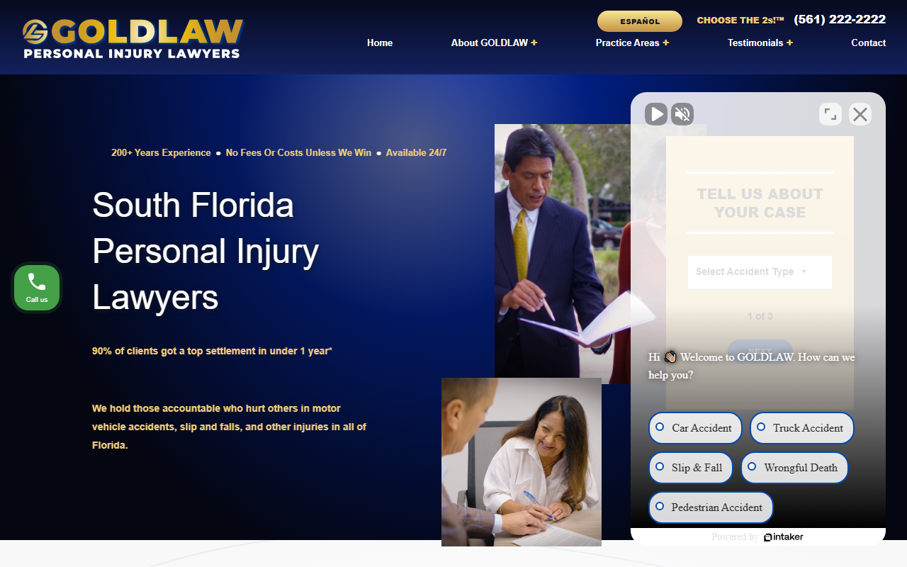 772goldlaw.com screenshot