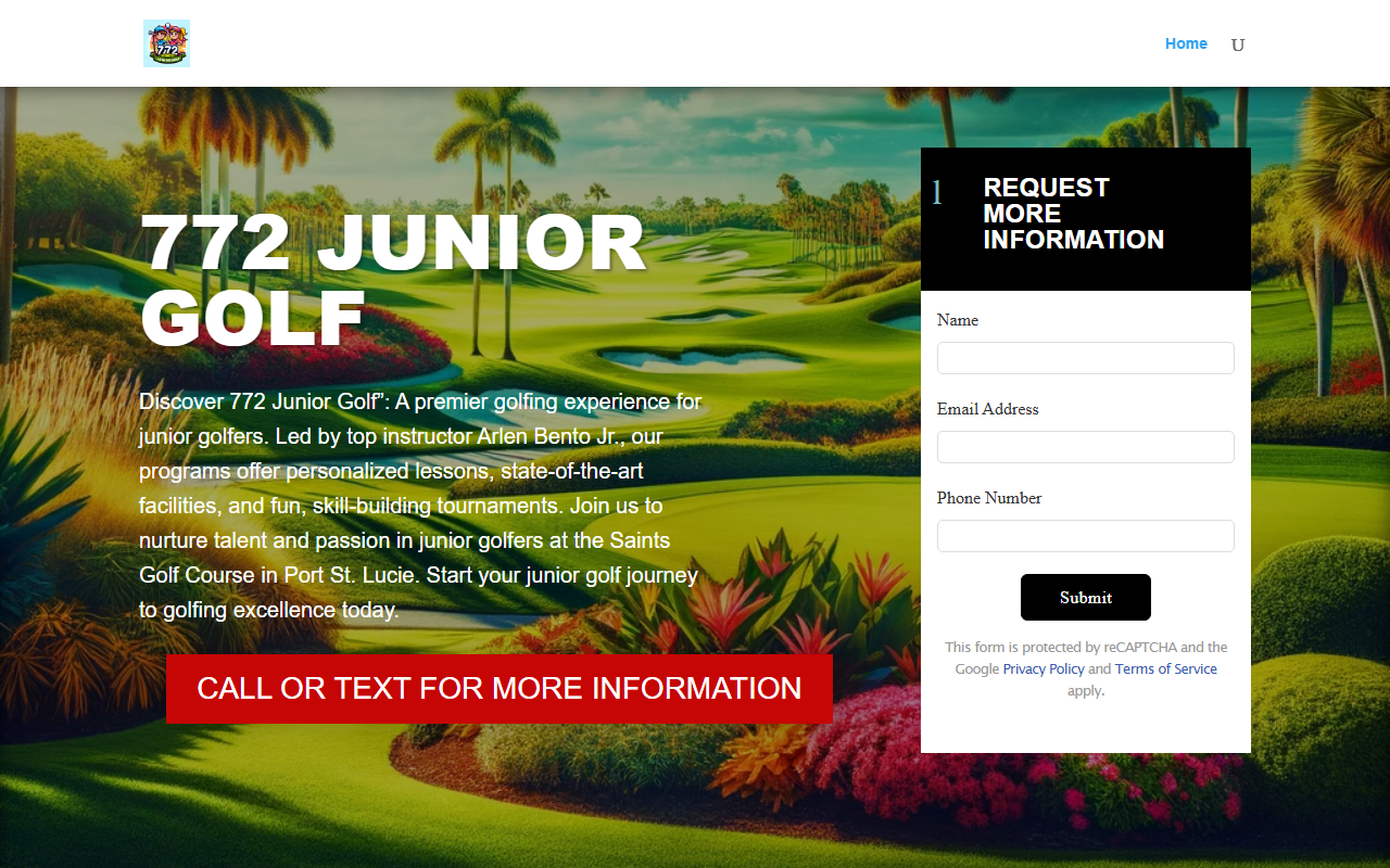 772juniorgolf.com screenshot