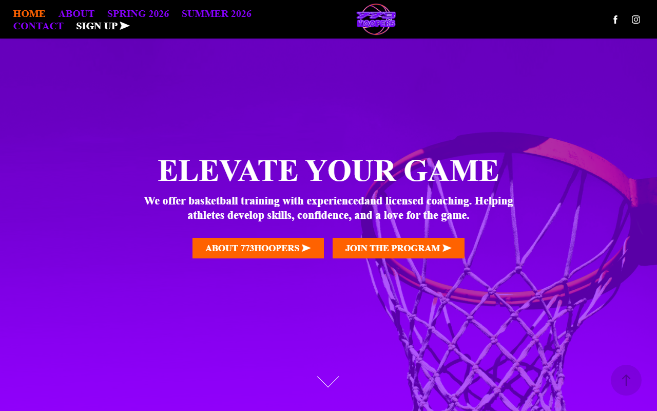 773hoopers.com screenshot