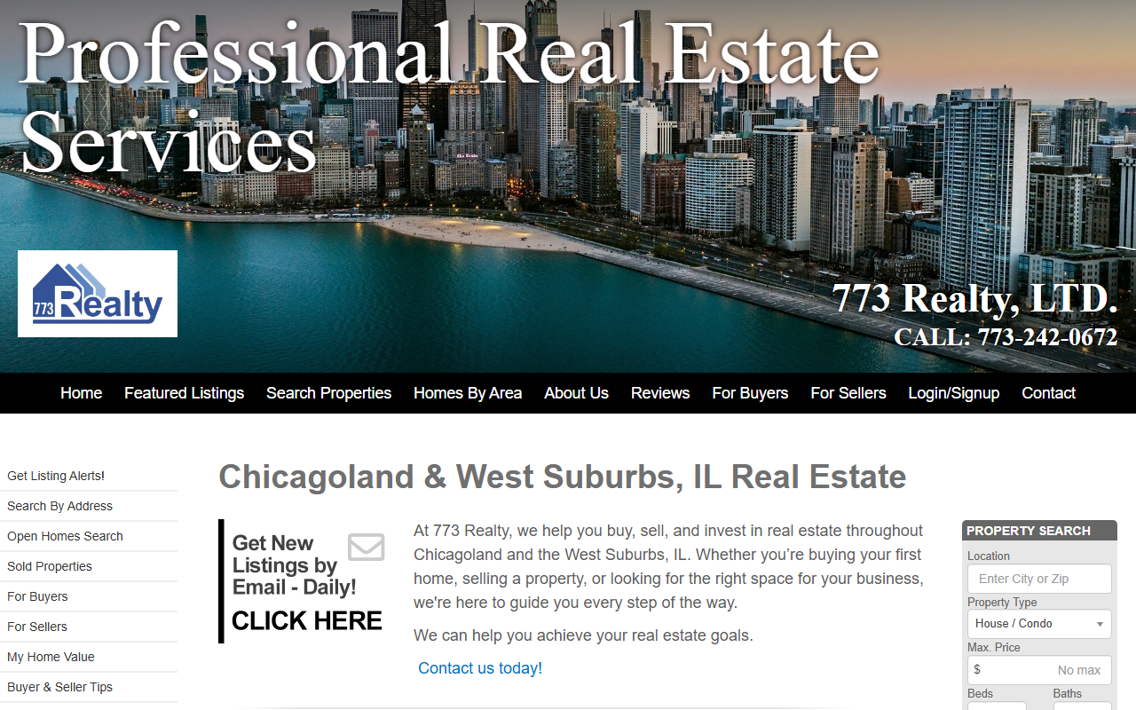 773realtychicago.com screenshot
