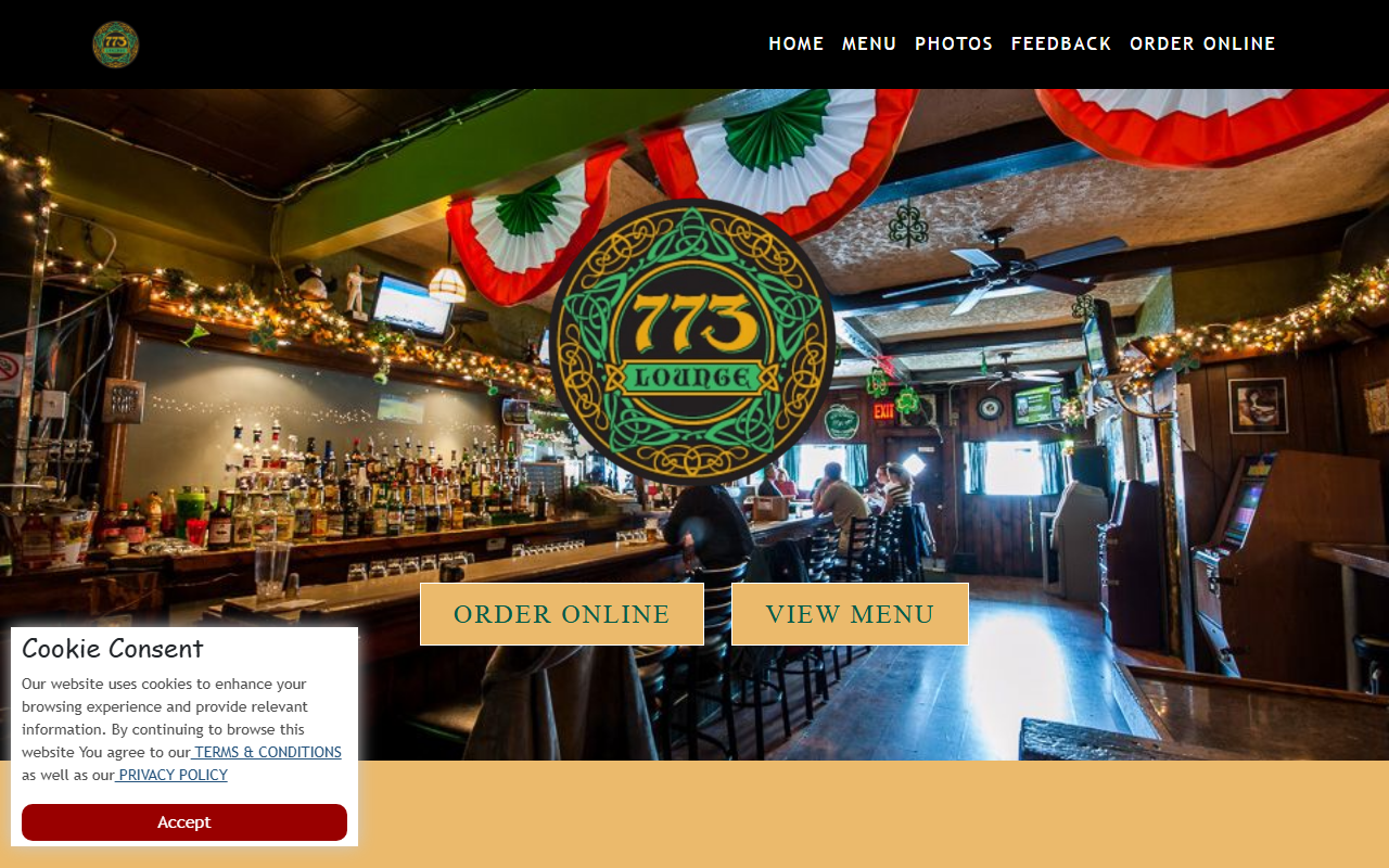 773smokehousebbq.com screenshot