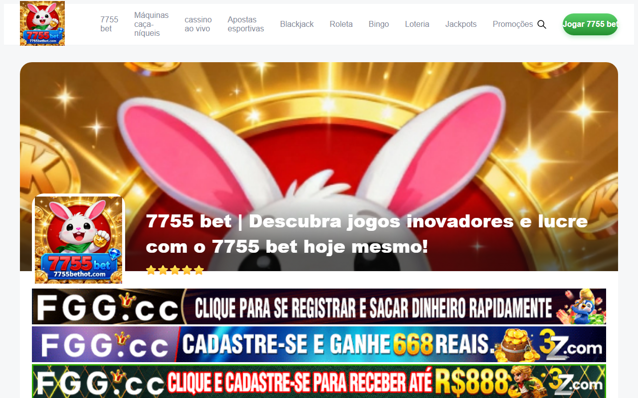 7755bethot.com screenshot