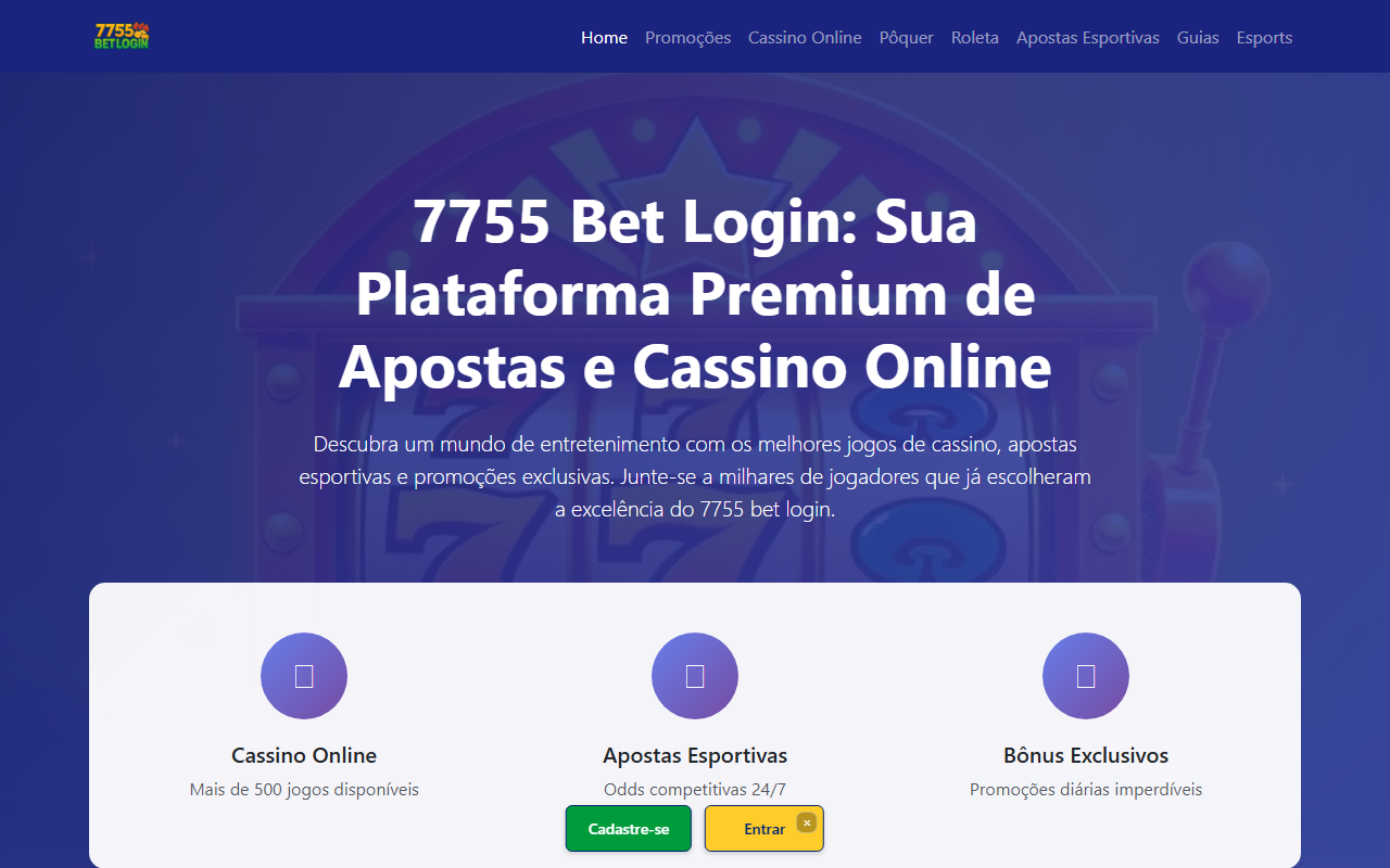 7755betlogin1.com screenshot