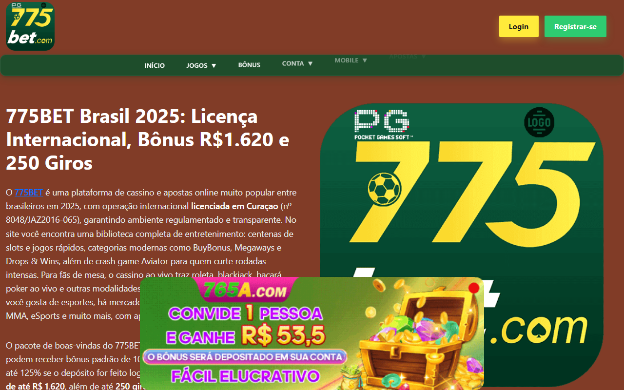 775bet-brasil.com screenshot