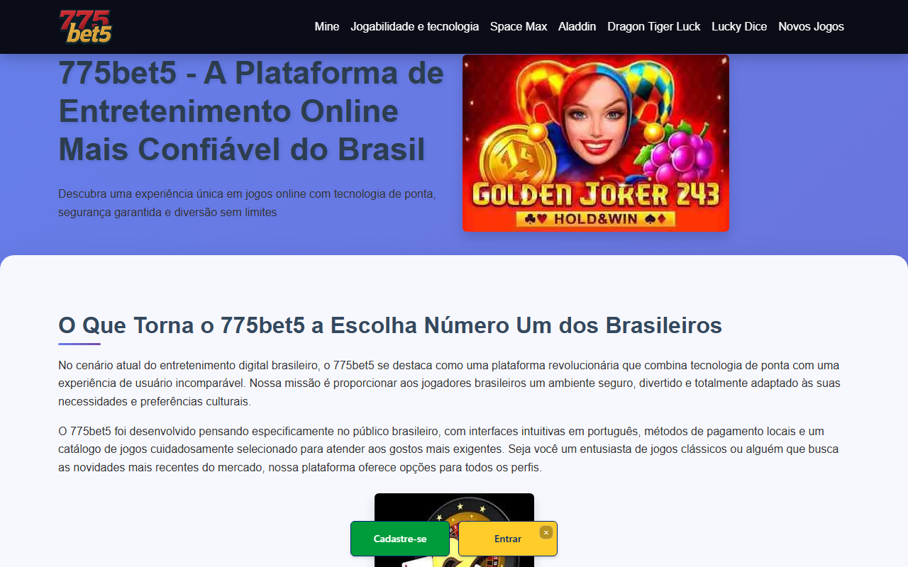 775bet5com.com screenshot