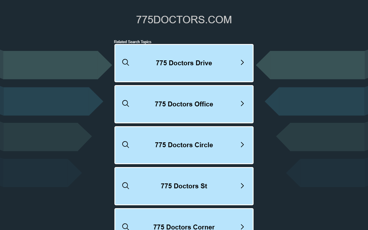 775doctors.com screenshot
