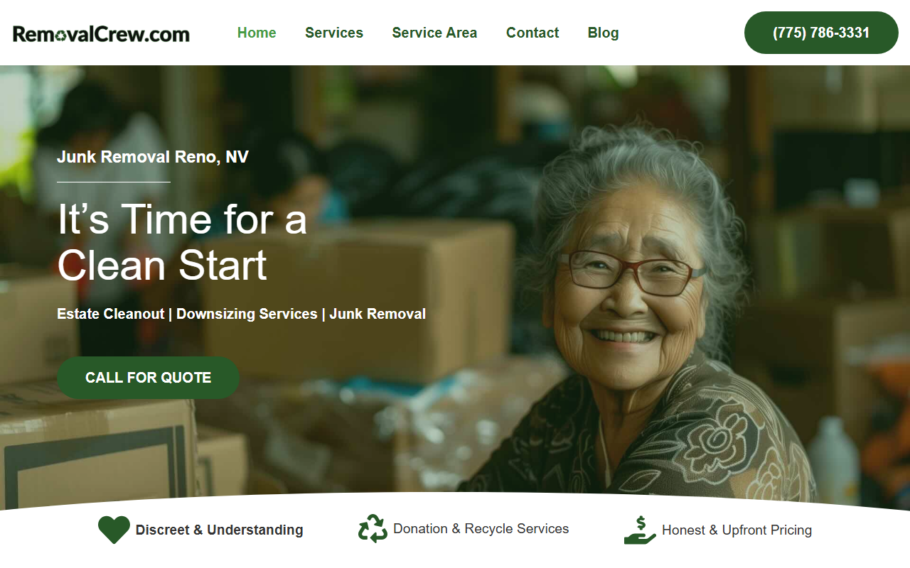 775junkremoval.com screenshot
