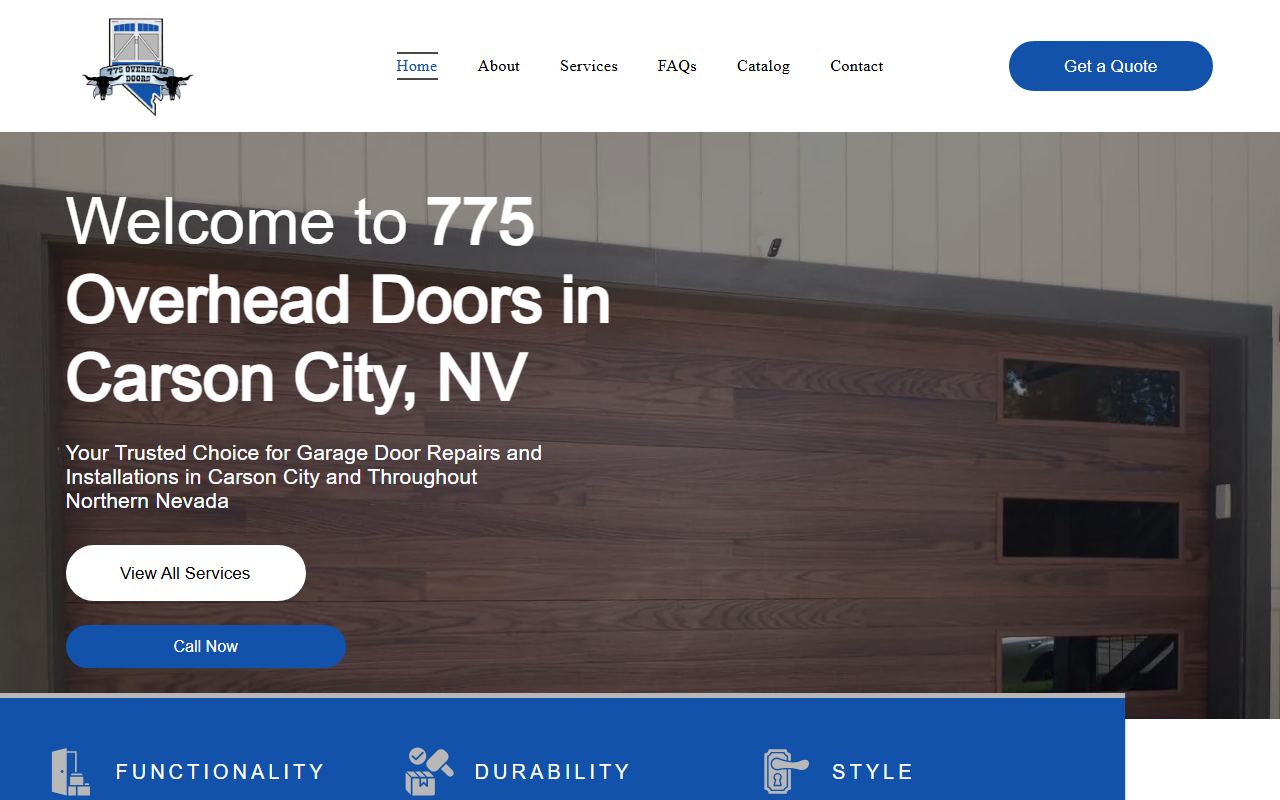 775overheaddoors.com screenshot