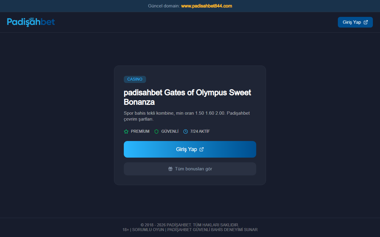 775padisahbet.com screenshot