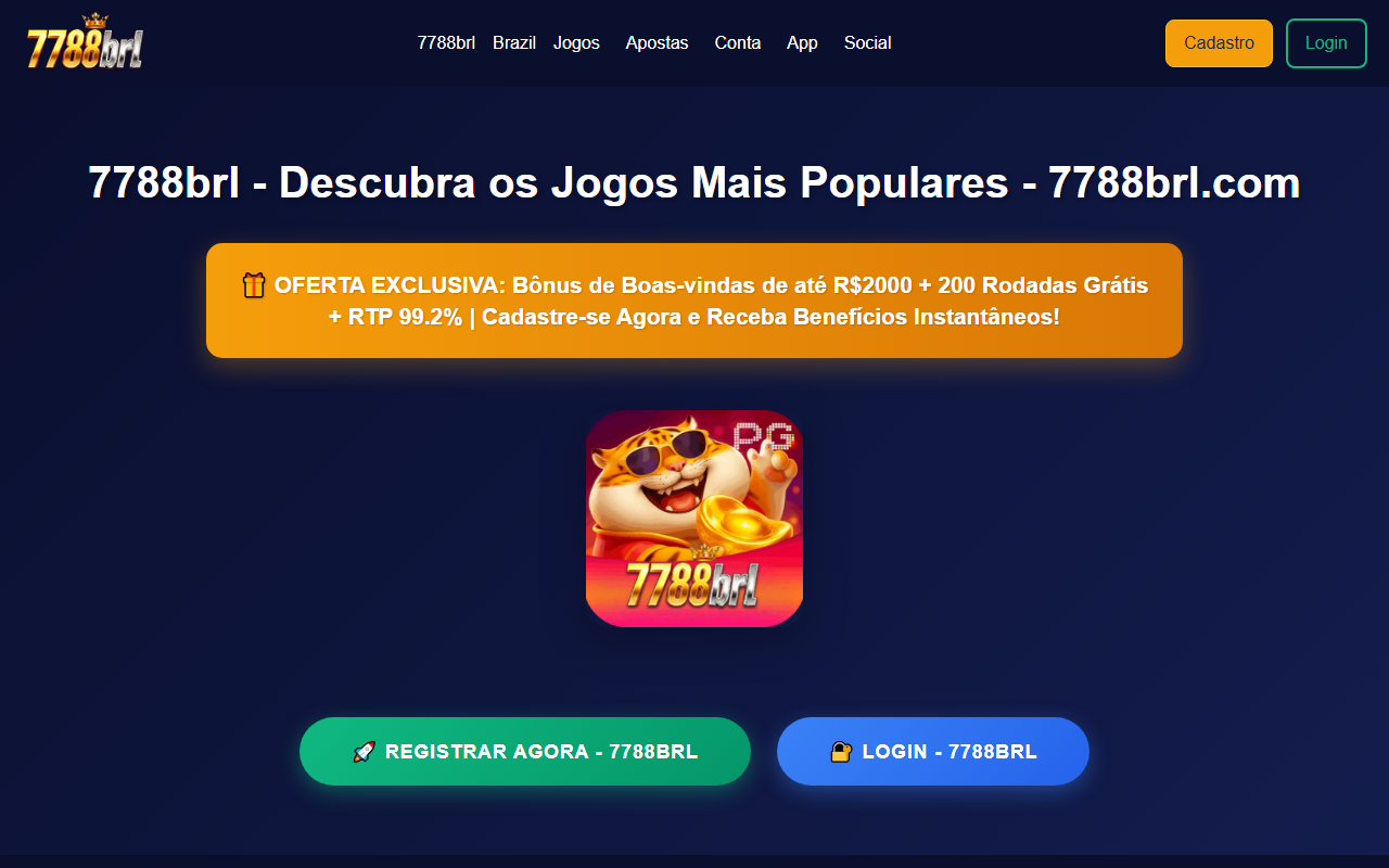 7788brllogin.com screenshot