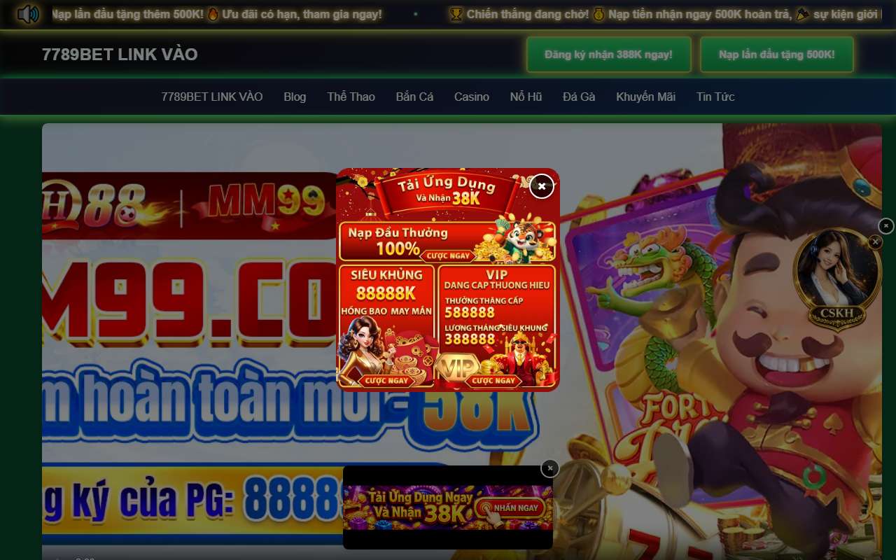 7789betlinkvip.com screenshot