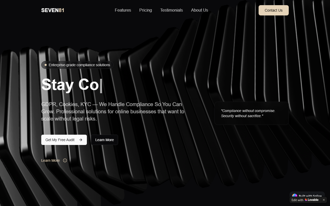 781compliance.com screenshot