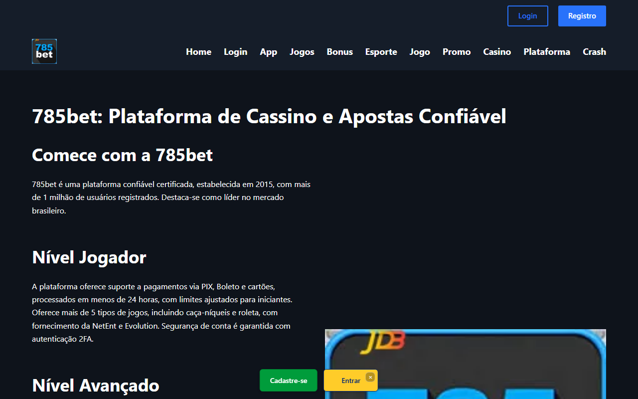 785betlogin.com screenshot