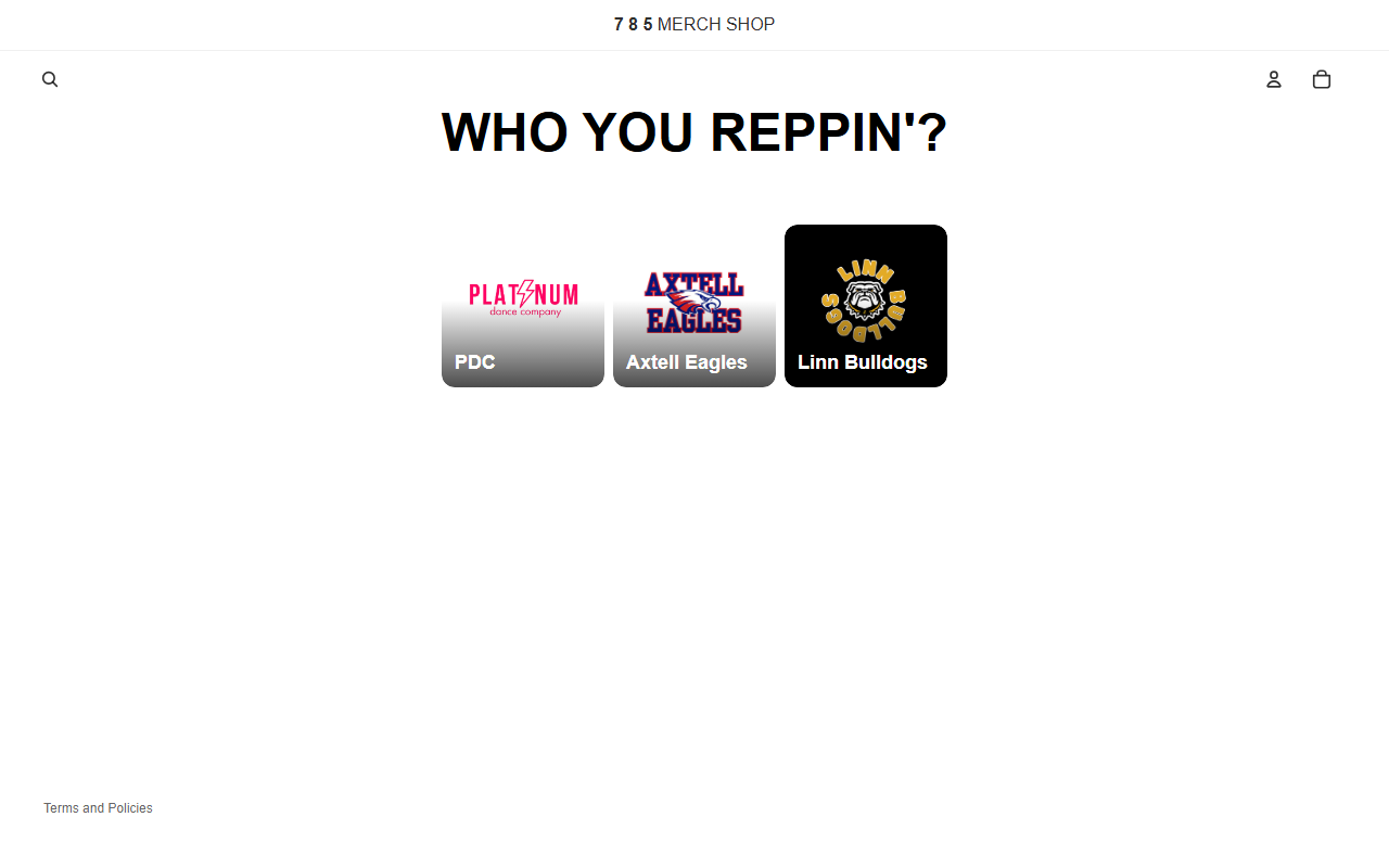 785merchshop.com screenshot