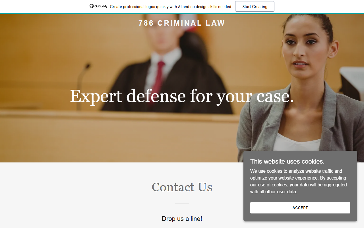 786-criminallaw.com screenshot