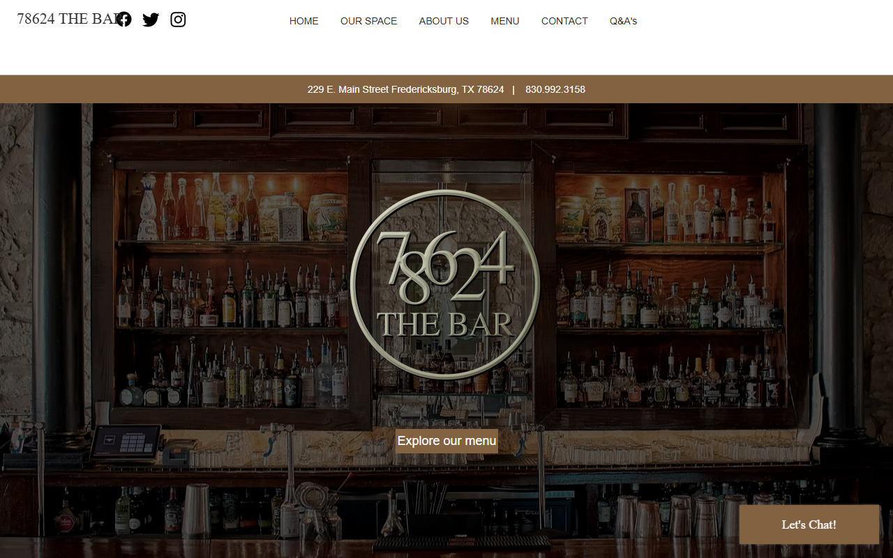 78624thebar.com screenshot