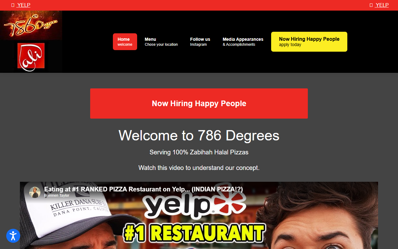 786degrees.com screenshot