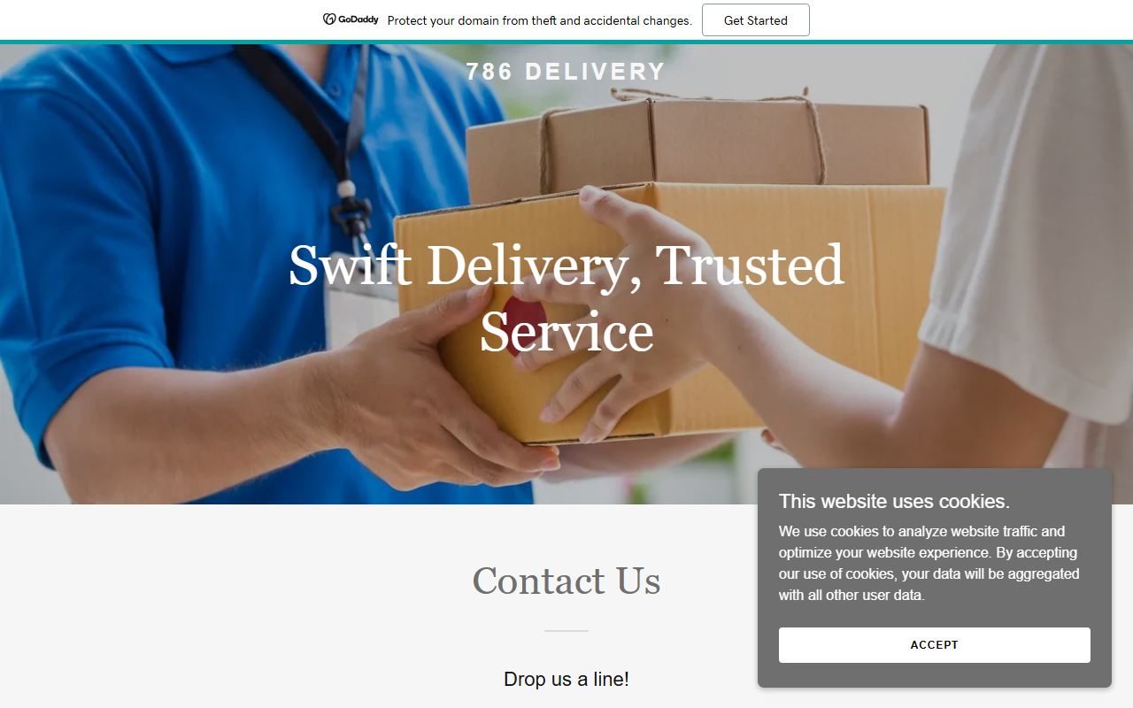 786delivery.com screenshot