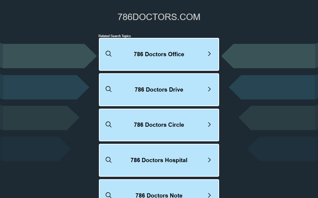 786doctors.com screenshot