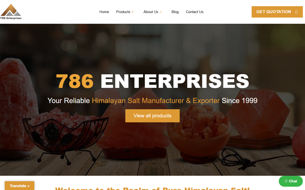 786enterprises.com screenshot