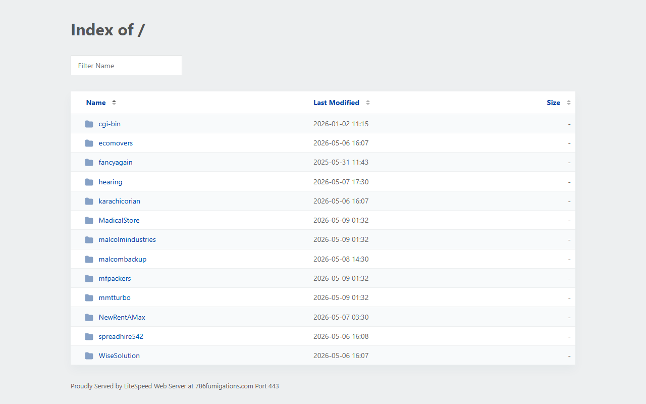 786fumigations.com screenshot