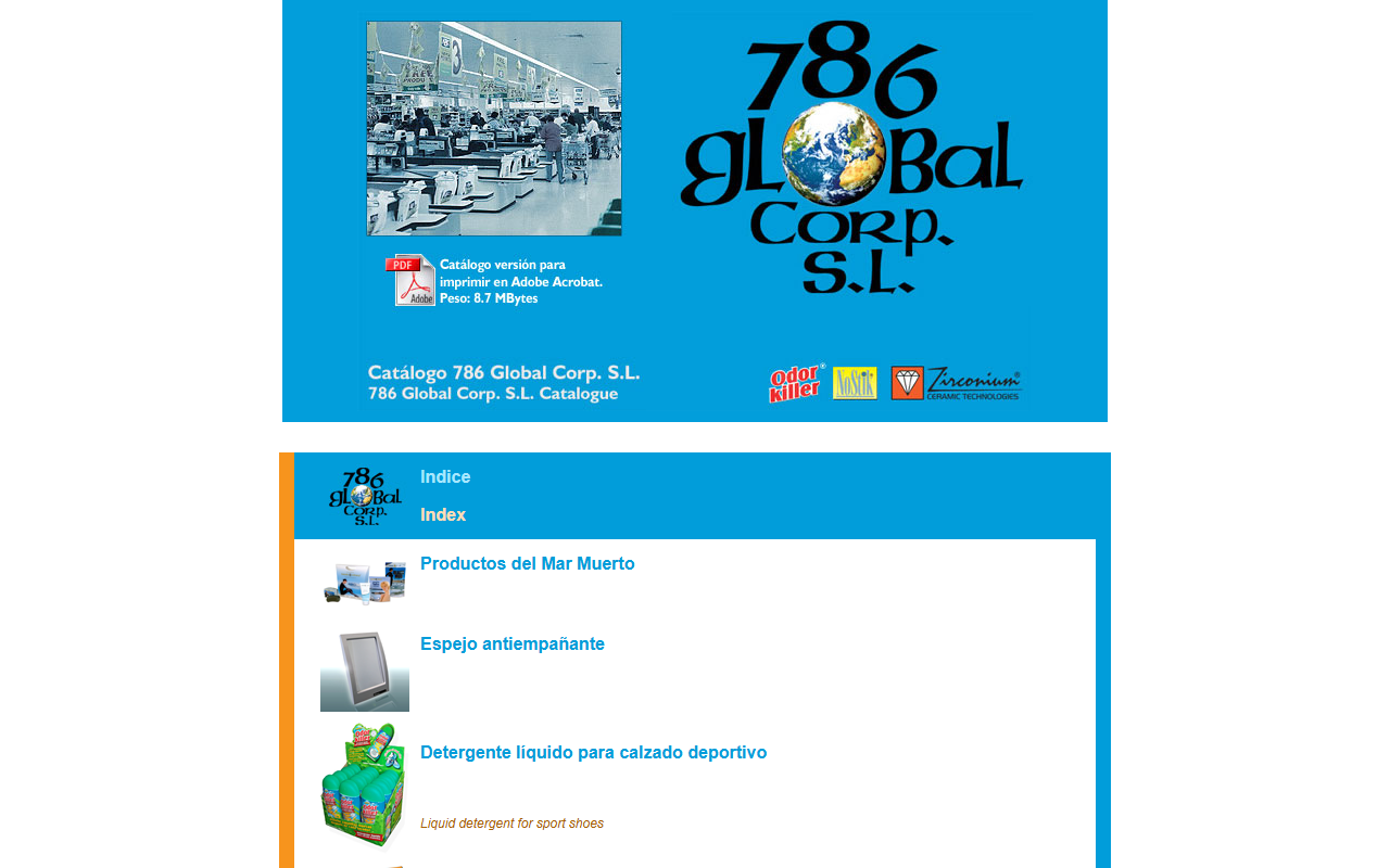 786globalcorp.com screenshot