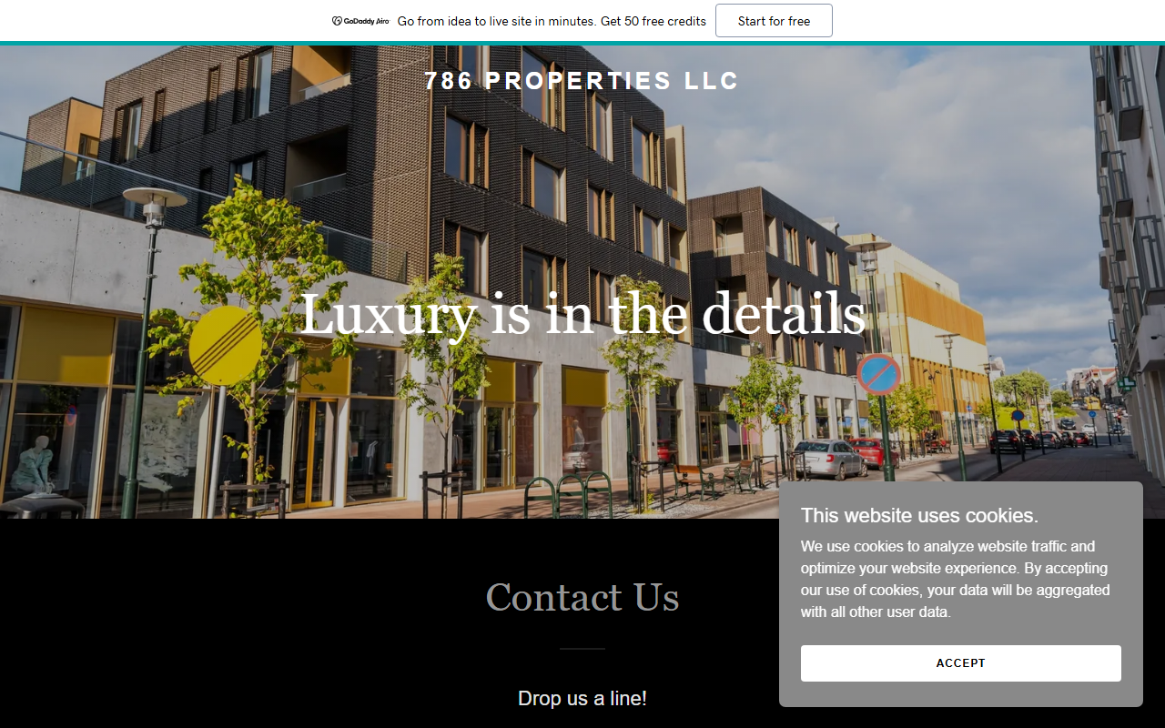 786propertiesllc.com screenshot