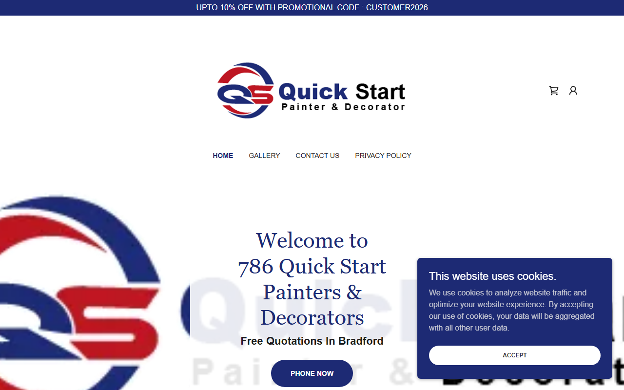 786quickstart.com screenshot