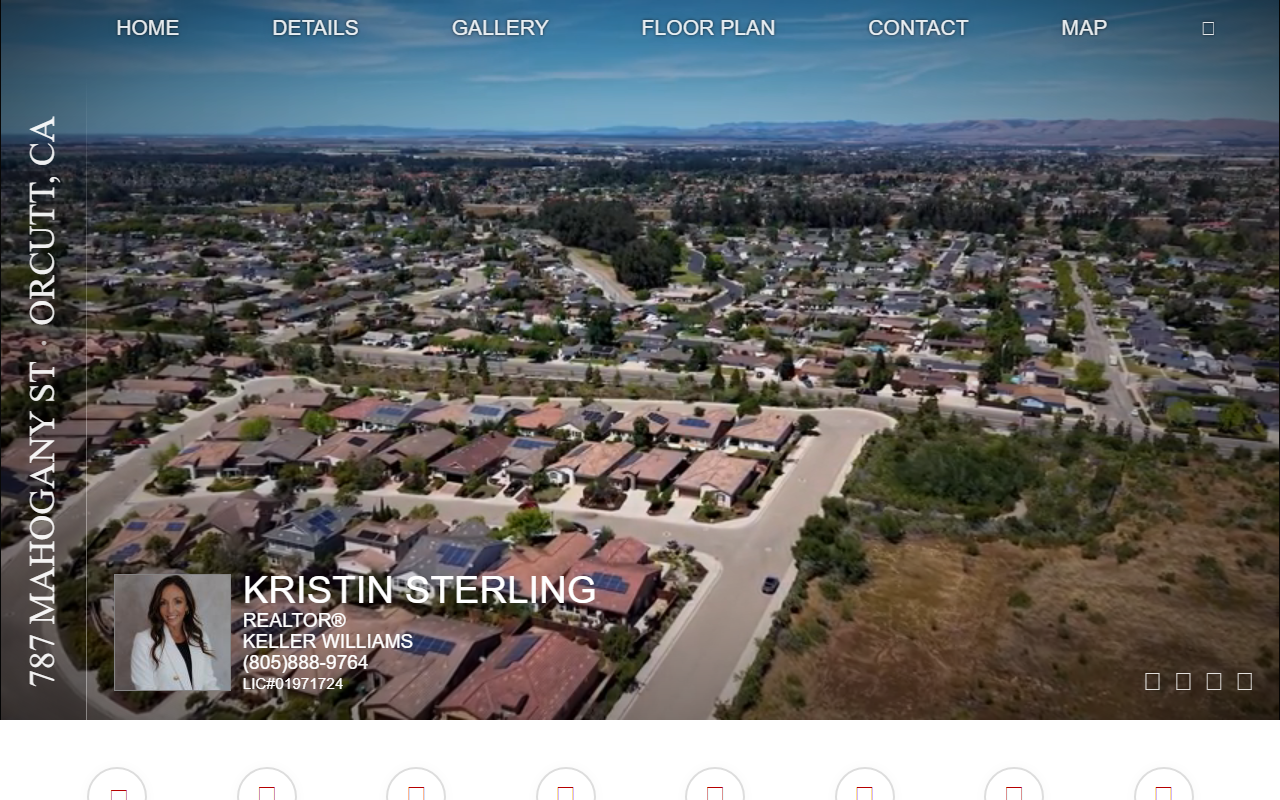 787mahogany.com screenshot