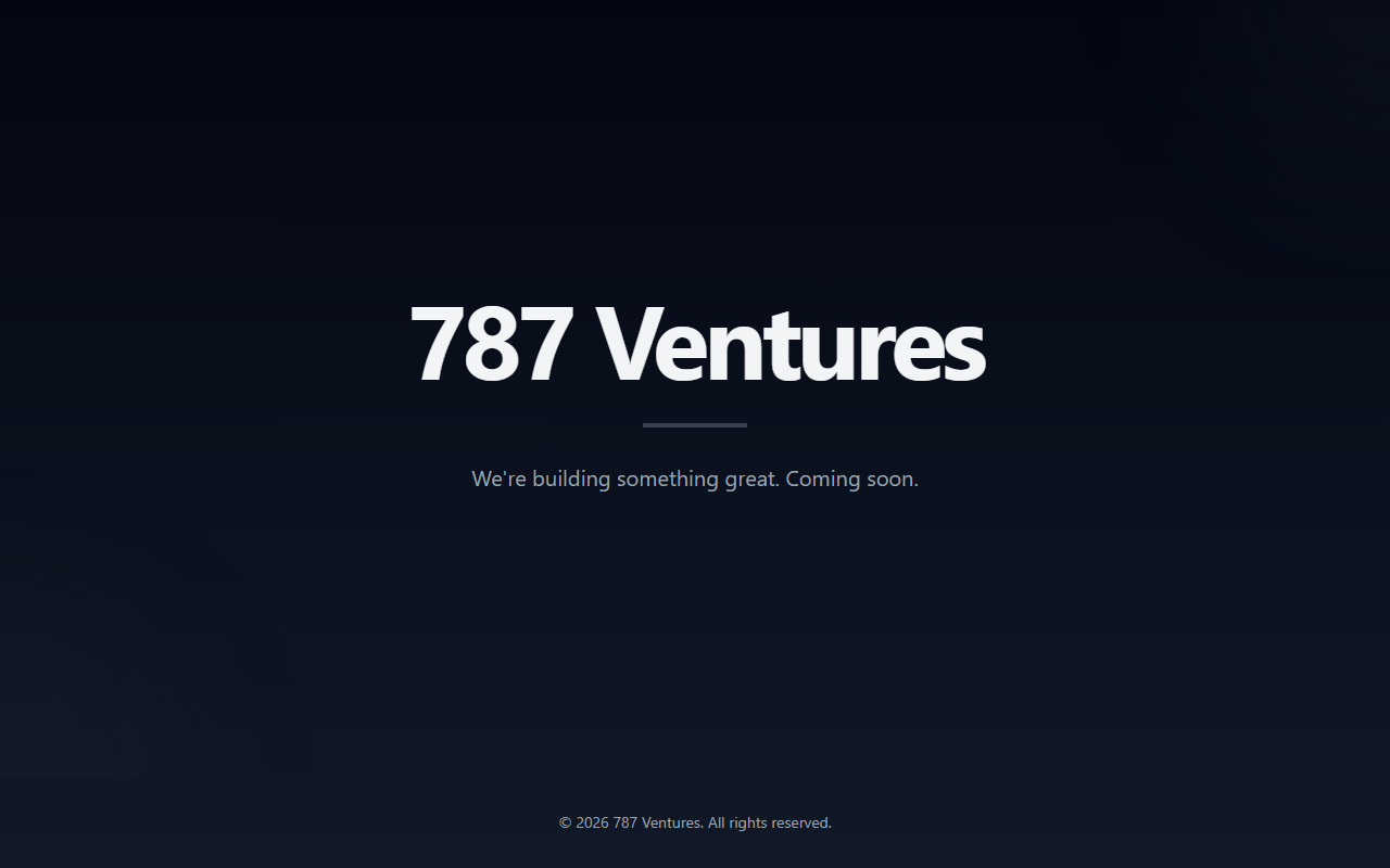 787ventures.com screenshot