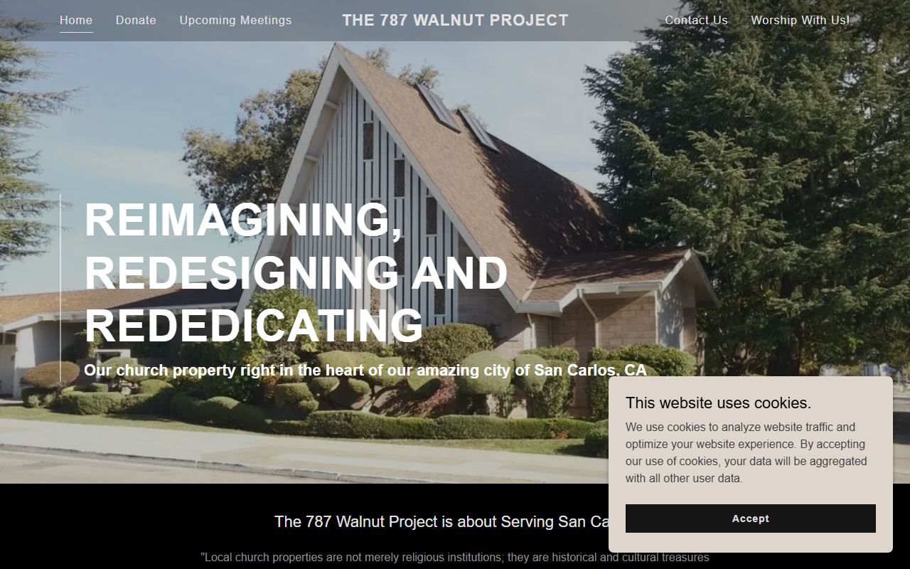 787walnutproject.com screenshot