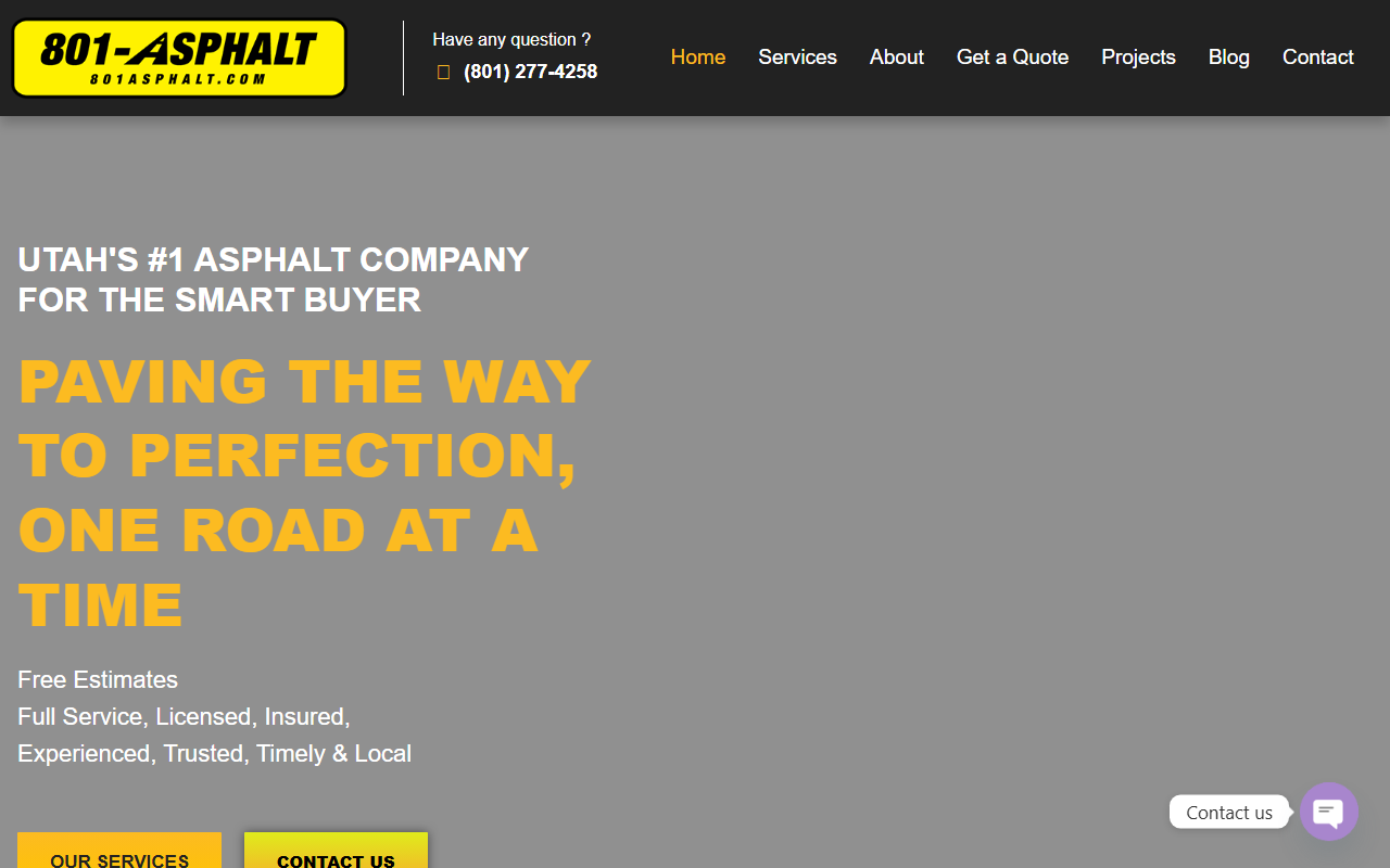 801-asphalt.com screenshot