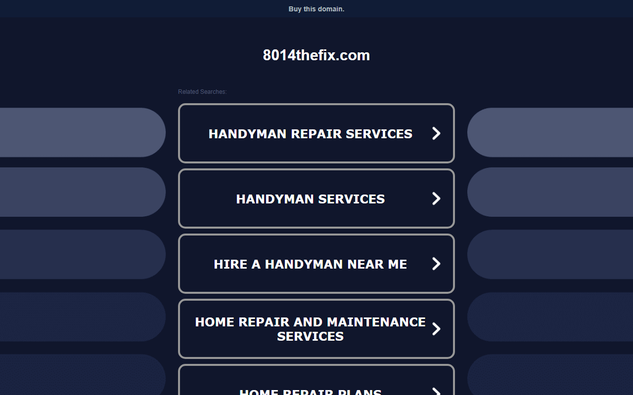 8014thefix.com screenshot