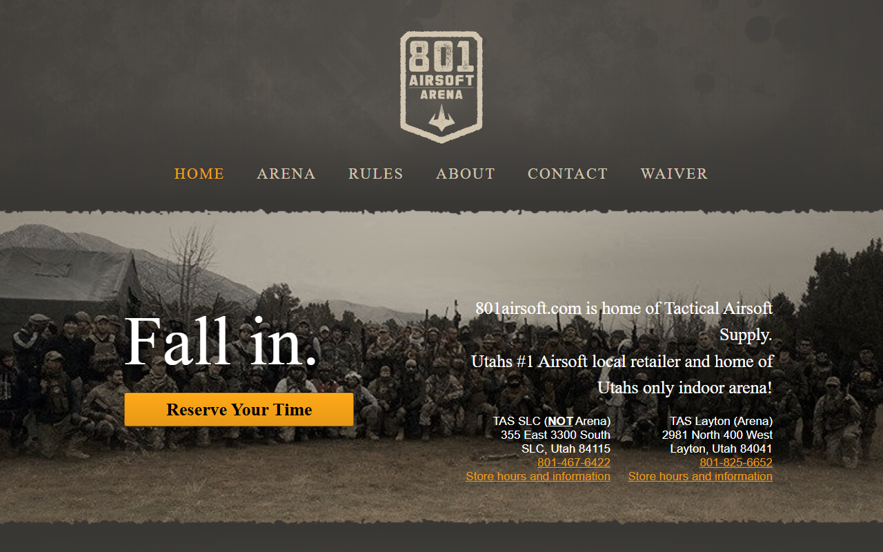 801airsoft.com screenshot