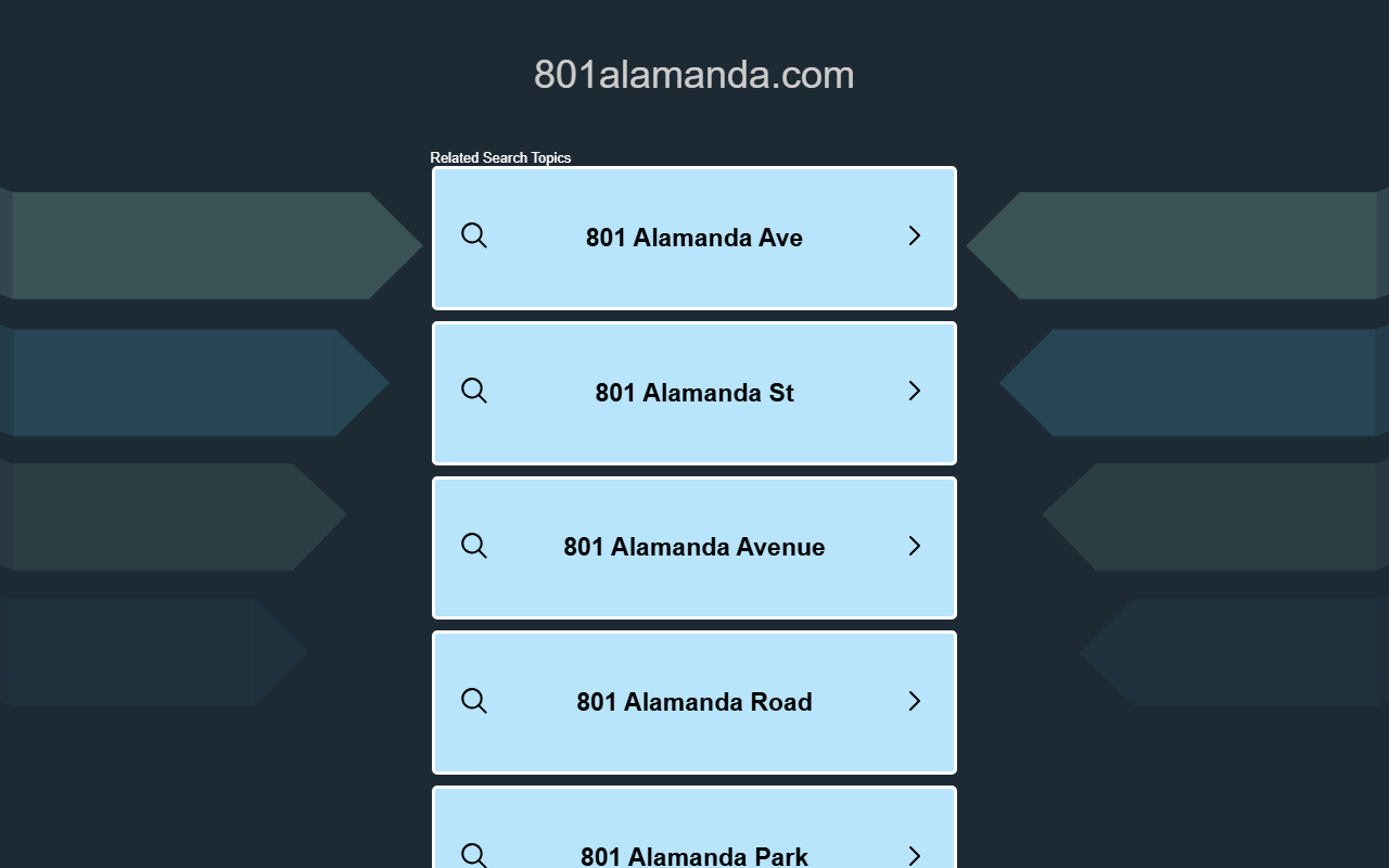 801alamanda.com screenshot