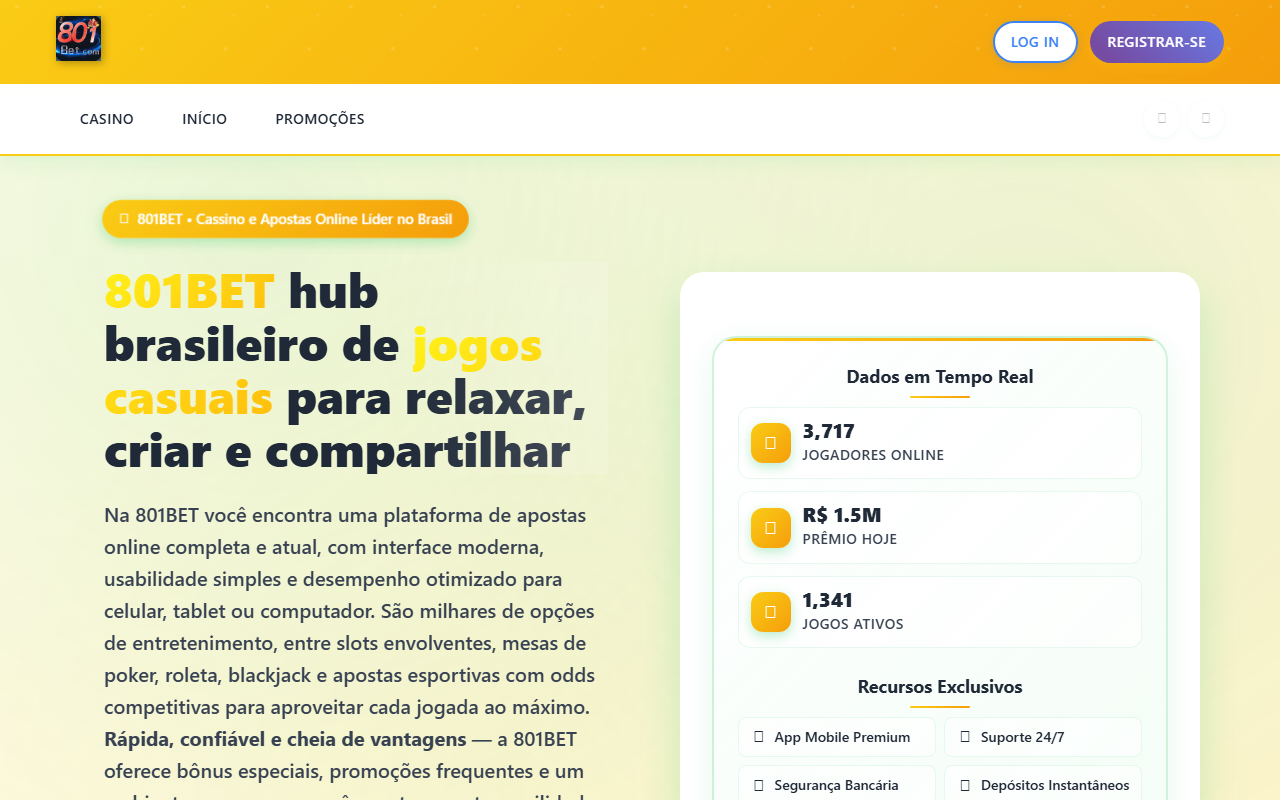 801betbrasil.com screenshot