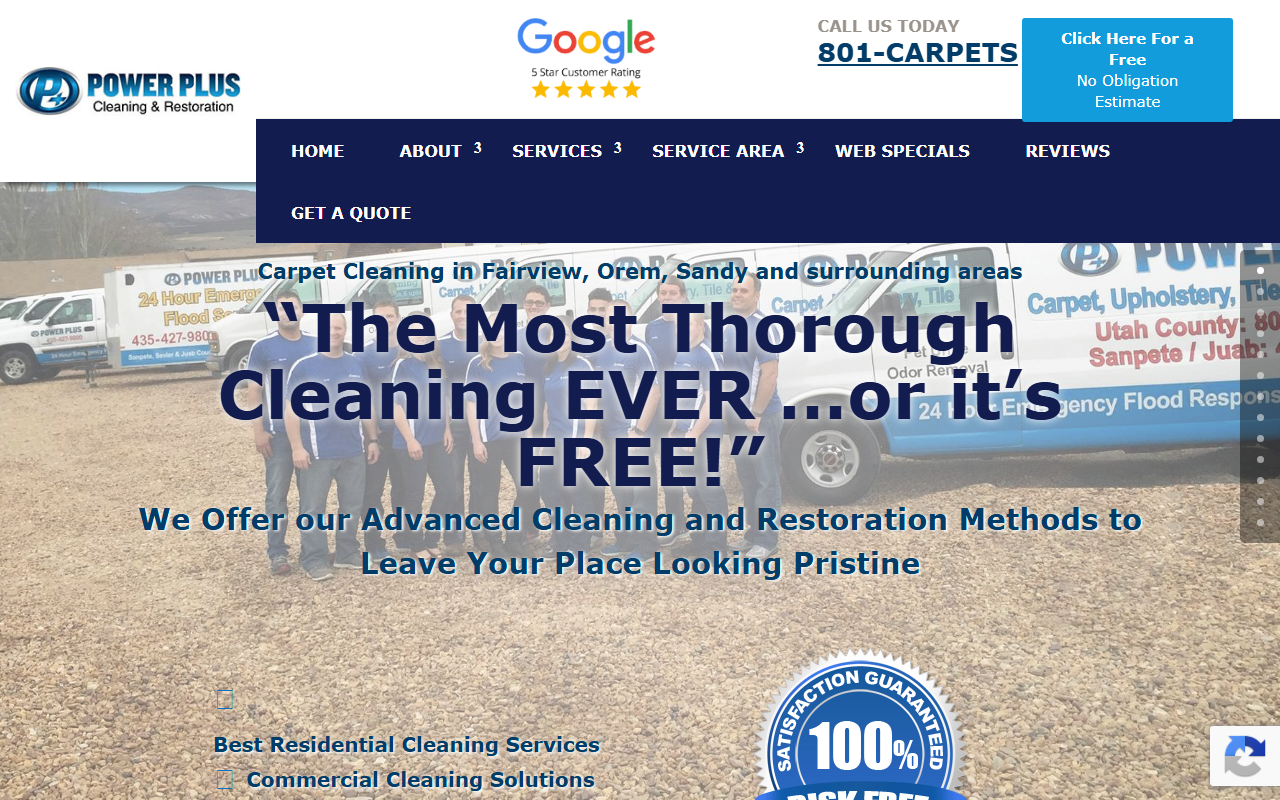 801carpets.com screenshot