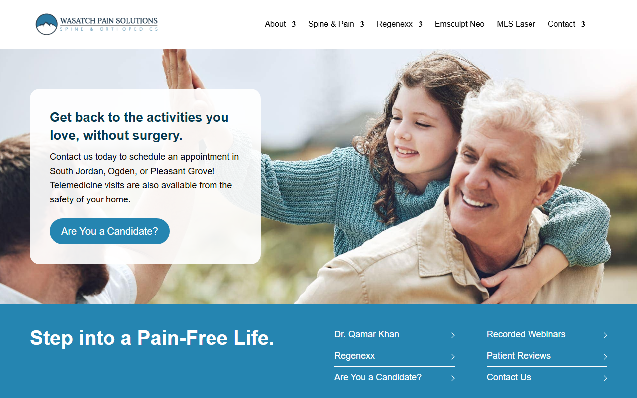801endpain.com screenshot