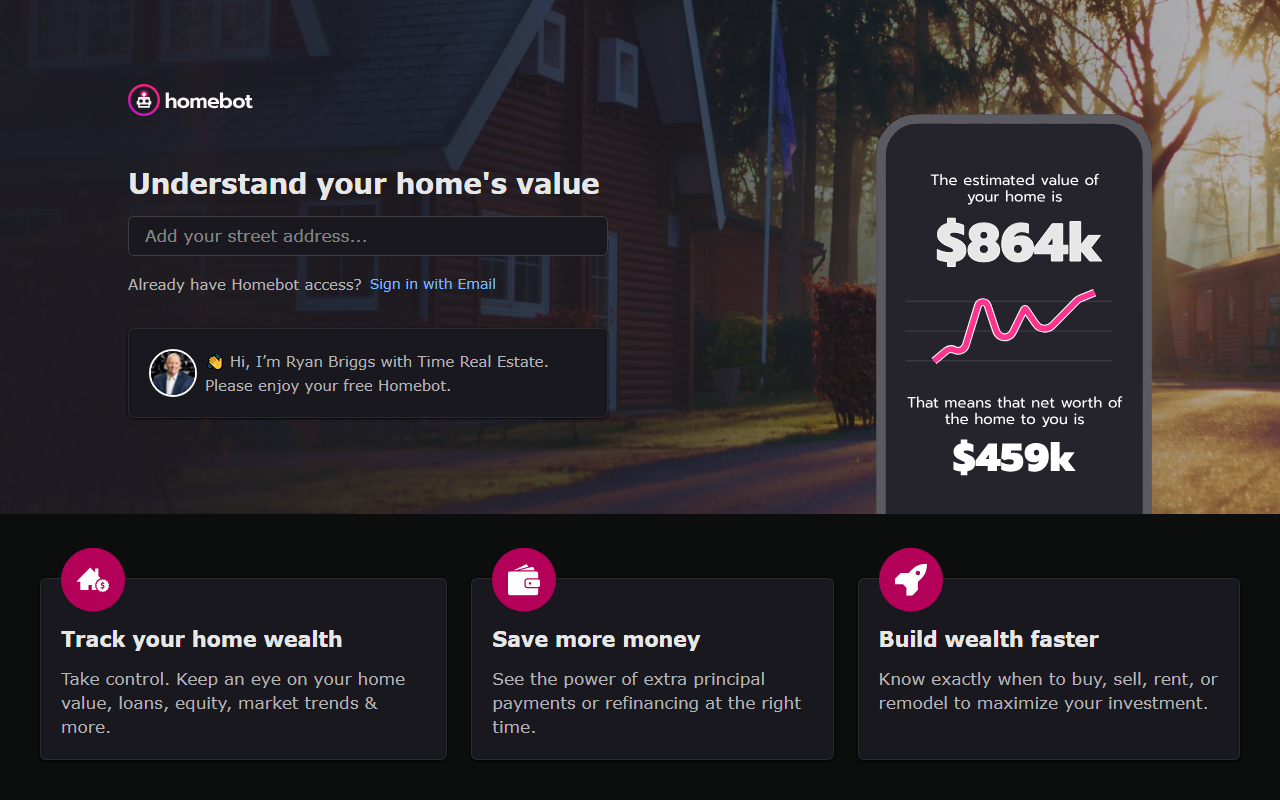 801homevalue.com screenshot