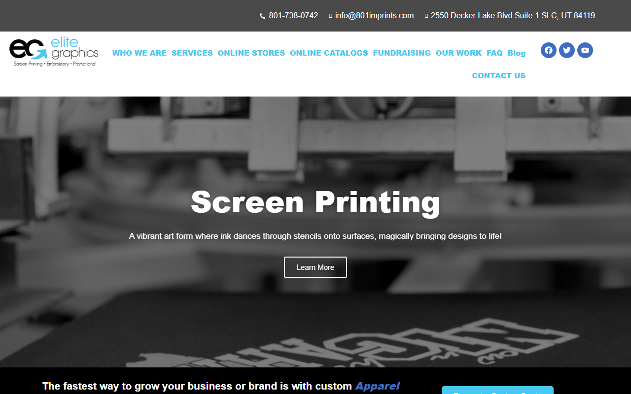 801imprints.com screenshot