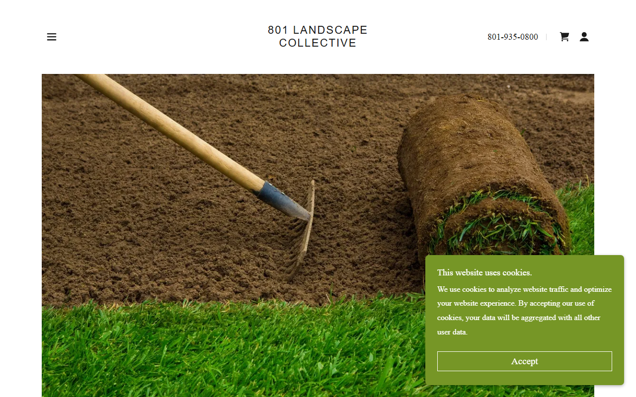 801landscape.com screenshot