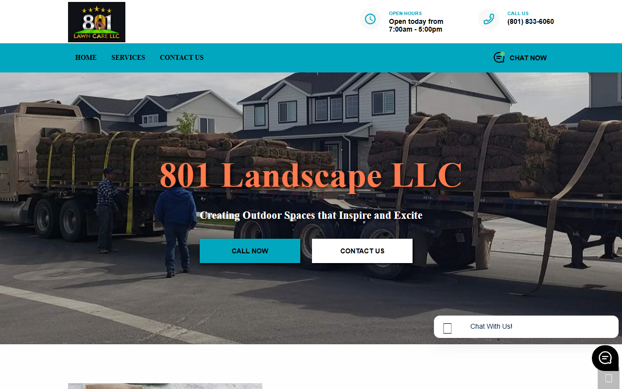 801lawncare.com screenshot