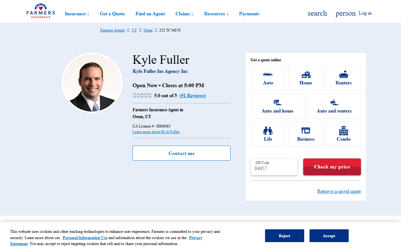 801lifeinsurance.com screenshot