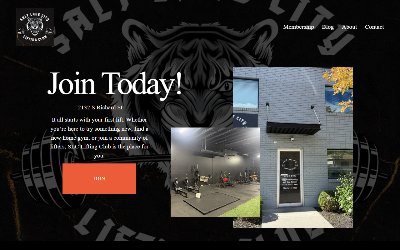 801liftingclub.com screenshot