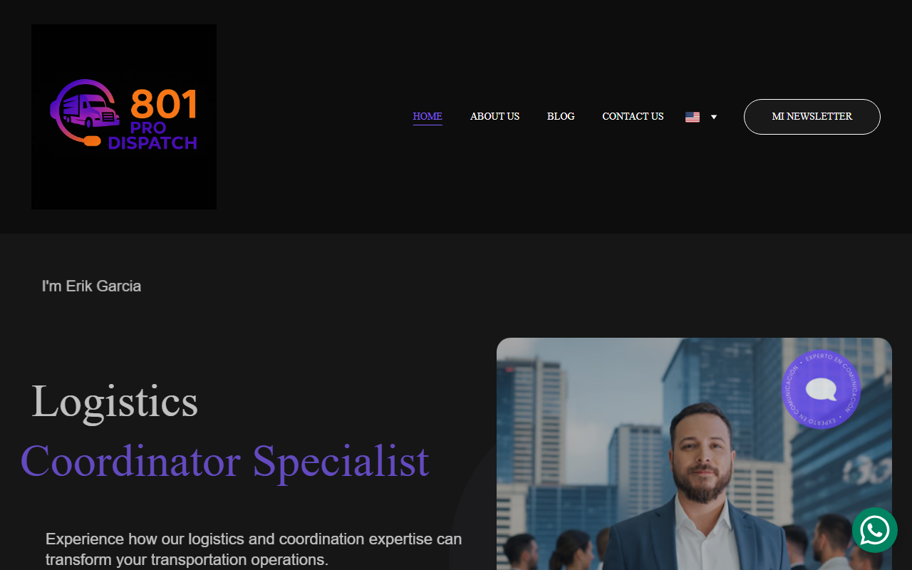 801prodispatch.com screenshot