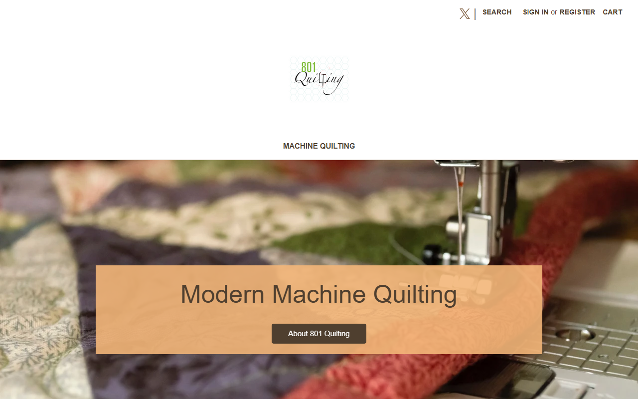 801quilting.com screenshot
