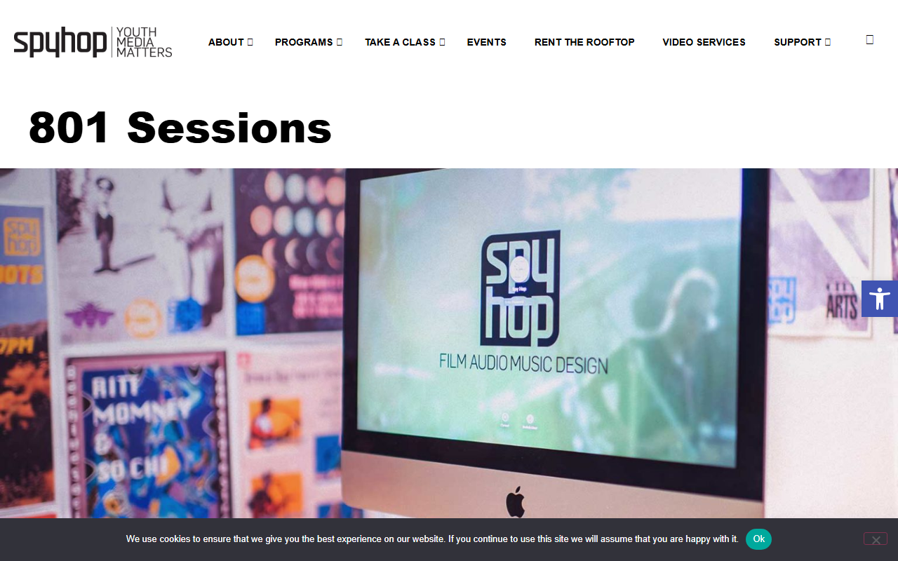 801sessions.com screenshot