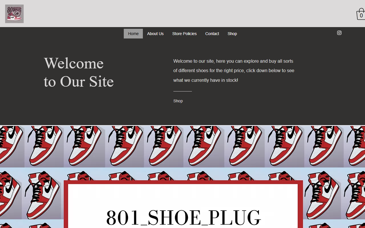 801shoeplug.com screenshot