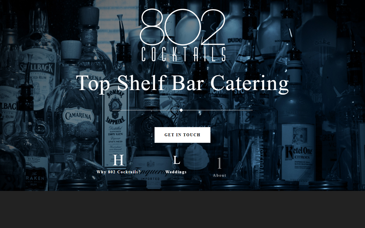 802cocktails.com screenshot